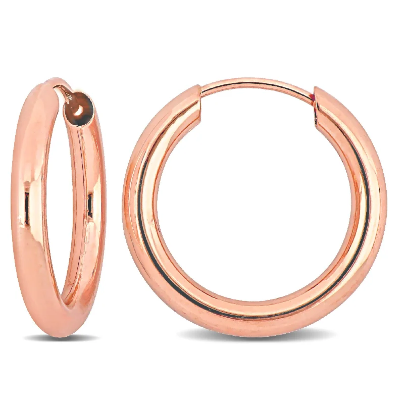 Limited-Time Jewelry Discounts – Shine Without The Splurge Mimi & Max 15mm Hoop Earrings in 14k Rose Gold Limited-Time Jewelry Discounts – Shine Without The Splurge Mimi & Max 15mm Hoop Earrings in 14k Rose Gold