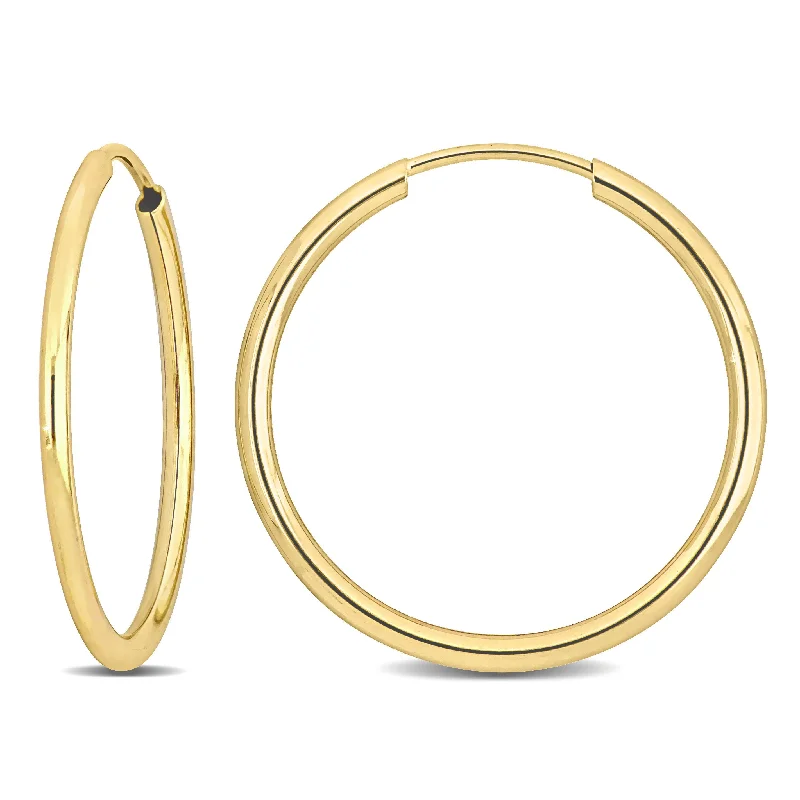 Buy More, Save More On Stunning Jewelry Pieces Mimi & Max 20mm Hoop Earrings in 14k Yellow Gold
