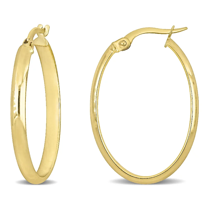 Personalized Jewelry Sale – Unique Gifts At Low Prices Mimi & Max 29mm Oval Hoop Earrings in 10k Yellow Gold Personalized Jewelry Sale – Unique Gifts At Low Prices Mimi & Max 29mm Oval Hoop Earrings in 10k Yellow Gold