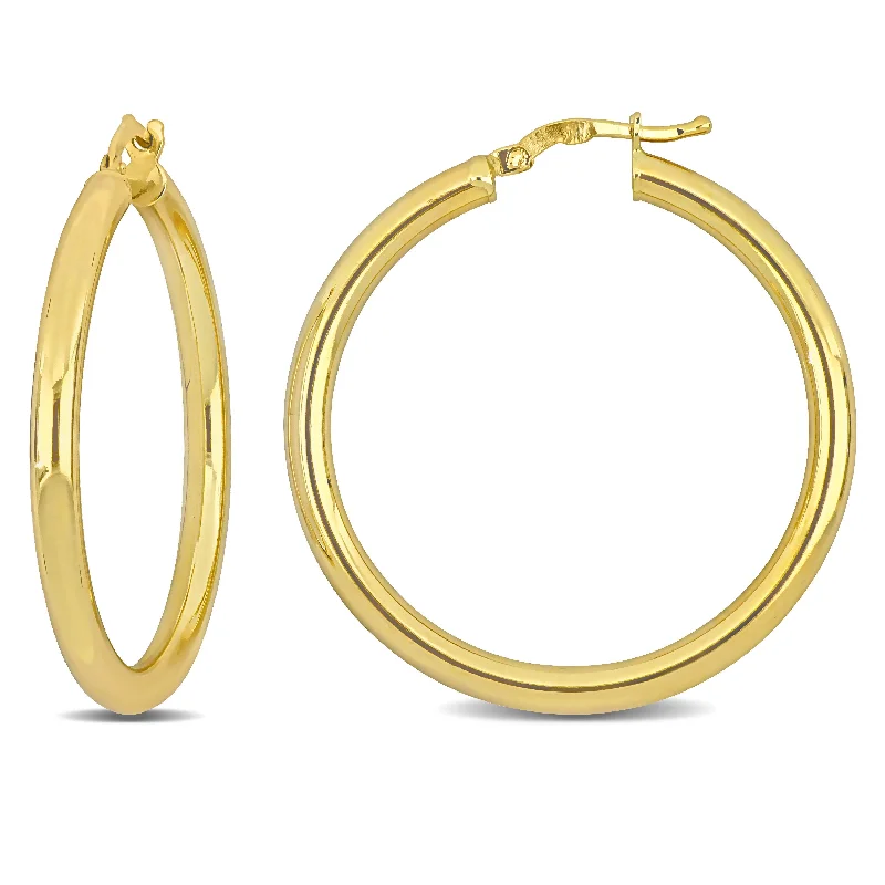 High-End Sparkle, Low-End Prices – Jewelry Sale Live Mimi & Max 35mm Hoop Earrings in 14k Yellow Gold High-End Sparkle, Low-End Prices – Jewelry Sale Live Mimi & Max 35mm Hoop Earrings in 14k Yellow Gold