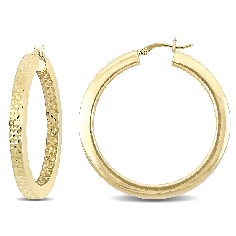 Jewelry Sale Bonanza – Grab Your Sparkle Now Mimi & Max 40mm Hoop Earrrings in Yellow Plated Sterling Silver Jewelry Sale Bonanza – Grab Your Sparkle Now Mimi & Max 40mm Hoop Earrrings in Yellow Plated Sterling Silver