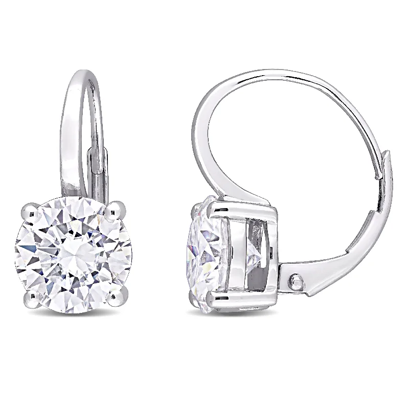 Affordable Glamour – Premium Jewelry For Less Mimi & Max 4ct DEW Created Moissanite Leverback Earrings in 14k White Gold Affordable Glamour – Premium Jewelry For Less Mimi & Max 4ct DEW Created Moissanite Leverback Earrings in 14k White Gold