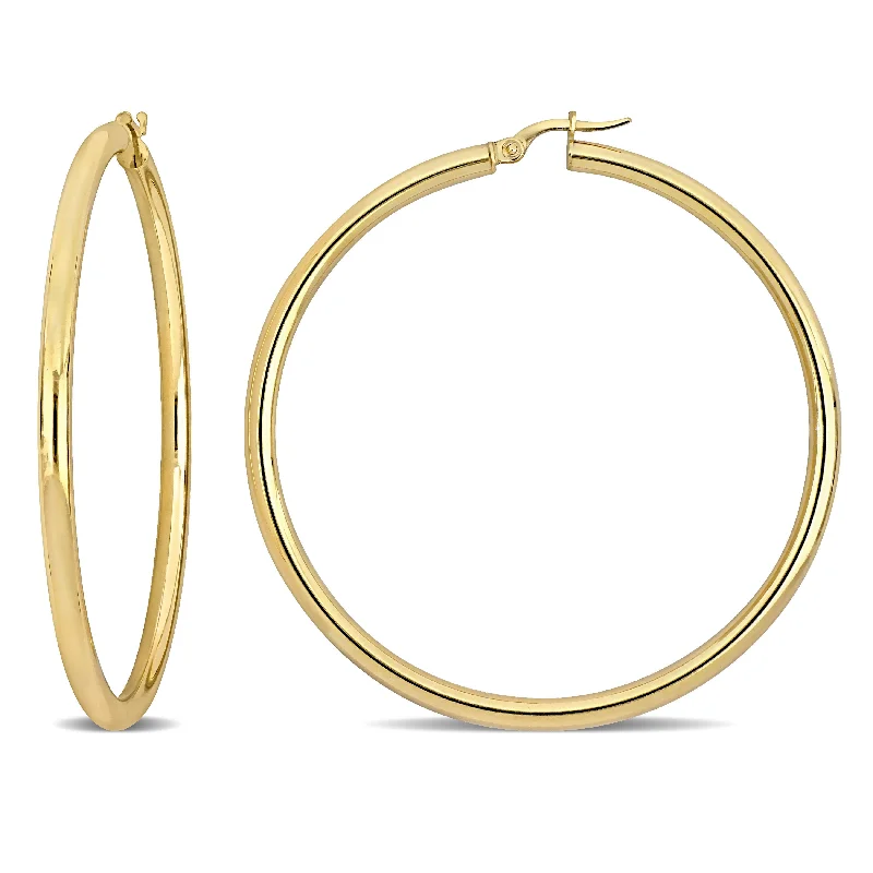 Must-Have Jewelry At Unbelievable Discounts Mimi & Max 57.5mm Hoop Earrings in 14k Yellow Gold Must-Have Jewelry At Unbelievable Discounts Mimi & Max 57.5mm Hoop Earrings in 14k Yellow Gold