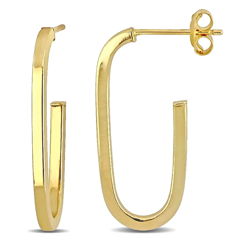 Premium Jewelry, Premium Discounts – Act Fast Mimi & Max Hoop Earrings in 10k Yellow Gold Premium Jewelry, Premium Discounts – Act Fast Mimi & Max Hoop Earrings in 10k Yellow Gold