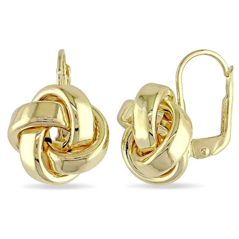 Stunning Jewelry Pieces At The Lowest Prices Ever Mimi & Max Love Knot Leverback Earrings in 10k Polished Yellow Gold Stunning Jewelry Pieces At The Lowest Prices Ever Mimi & Max Love Knot Leverback Earrings in 10k Polished Yellow Gold