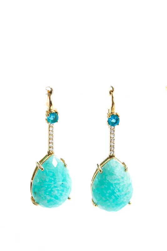 Unique Jewelry For Less – Shop The Sale Now Rarities Gold Plated Sterling Silver Amazonite Faceted Teardrop Earrings 1.75" Unique Jewelry For Less – Shop The Sale Now Rarities Gold Plated Sterling Silver Amazonite Faceted Teardrop Earrings 1.75"