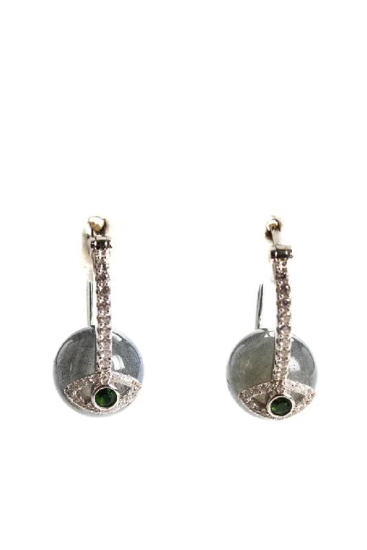 Jewelry Sale Alert – Shop Timeless Elegance Today Rarities Womens Sterling Silver Labradorite Tsavorite Spinel Bead Earrings 1" Jewelry Sale Alert – Shop Timeless Elegance Today Rarities Womens Sterling Silver Labradorite Tsavorite Spinel Bead Earrings 1"