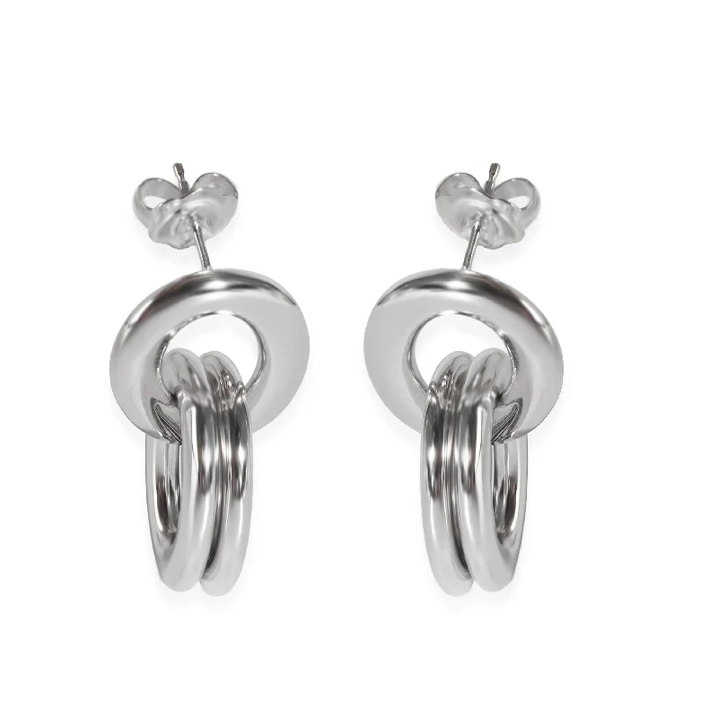 Luxury Jewelry Now At Special Promotional Rates Roberto Coin Triple Oval Drop Earring in 18K White Gold Luxury Jewelry Now At Special Promotional Rates Roberto Coin Triple Oval Drop Earring in 18K White Gold