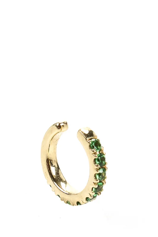 Stunning Jewelry At A Fraction Of The Price Robinson Pelham Womens 14kt Yellow Gold Ombre Tsavorite Mono Cuff Earring Stunning Jewelry At A Fraction Of The Price Robinson Pelham Womens 14kt Yellow Gold Ombre Tsavorite Mono Cuff Earring