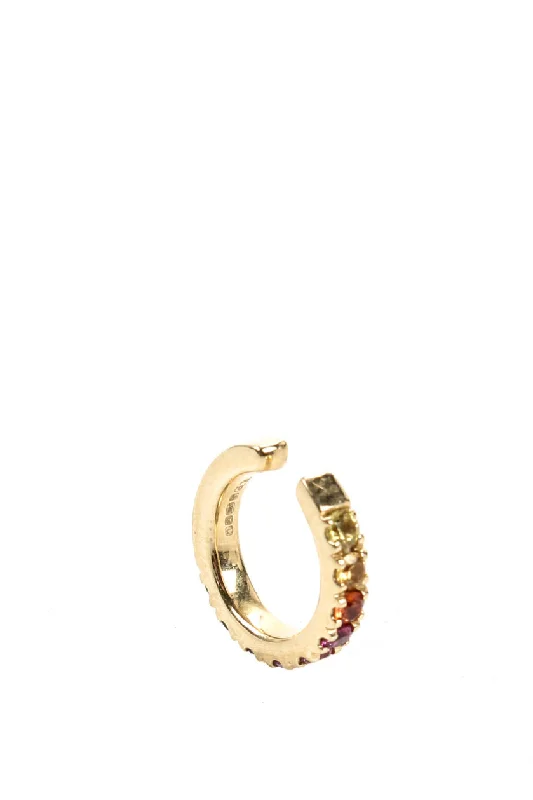 Special Jewelry Deals – Upgrade Your Collection Robinson Pelham Womens 14kt Yellow Gold Rainbow Gemstone Mono Hoop Earring Cuff Special Jewelry Deals – Upgrade Your Collection Robinson Pelham Womens 14kt Yellow Gold Rainbow Gemstone Mono Hoop Earring Cuff