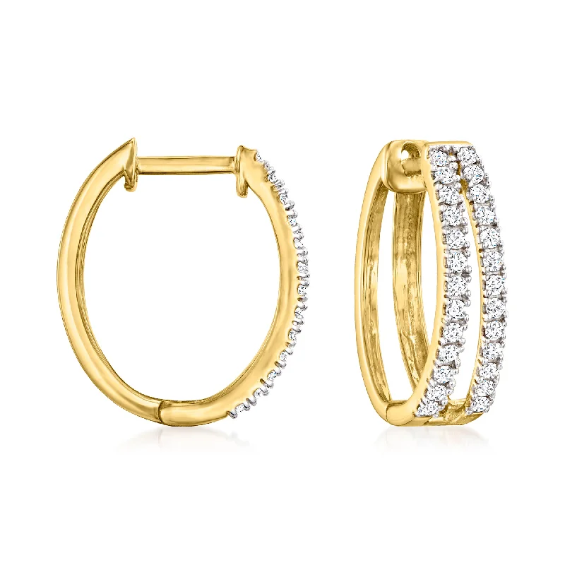Personalized Jewelry Sale – Meaningful Gifts At Great Prices Ross-Simons Diamond Hoop Earrings in 14kt Yellow Gold Personalized Jewelry Sale – Meaningful Gifts At Great Prices Ross-Simons Diamond Hoop Earrings in 14kt Yellow Gold