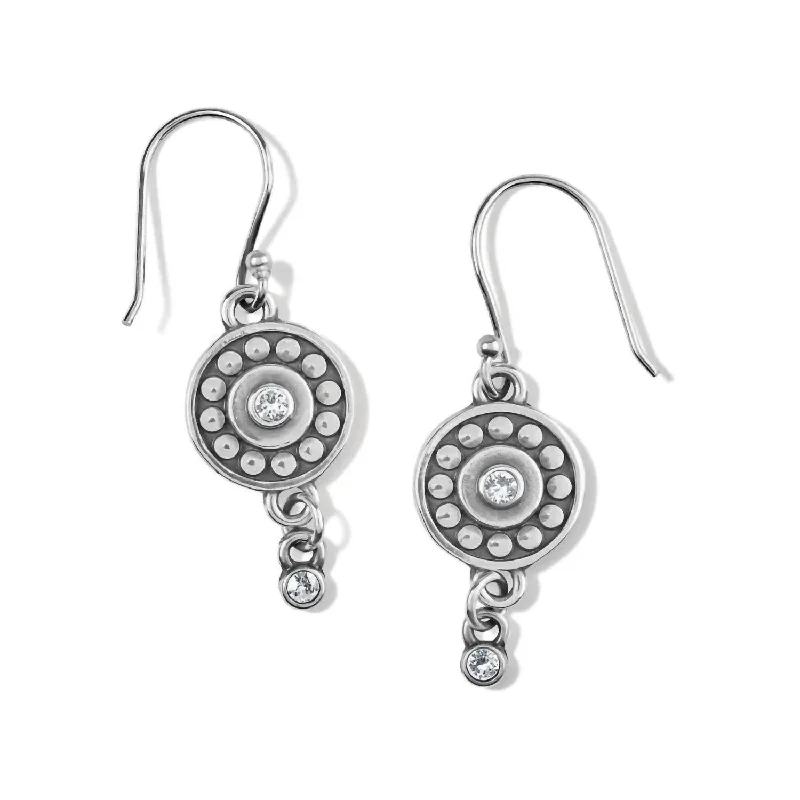 Flash Sale On Elegant Jewelry – Don't Miss Out Women's Dot Medali Reversible French Wire Earrings In April-Crystal Flash Sale On Elegant Jewelry – Don't Miss Out Women's Dot Medali Reversible French Wire Earrings In April-Crystal