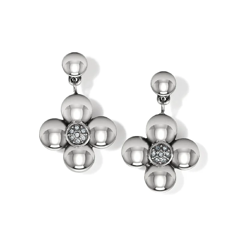 Shop Handcrafted Jewelry At Special Promotional Rates Women's Olympia Post Drop Earrings In Silver Shop Handcrafted Jewelry At Special Promotional Rates Women's Olympia Post Drop Earrings In Silver