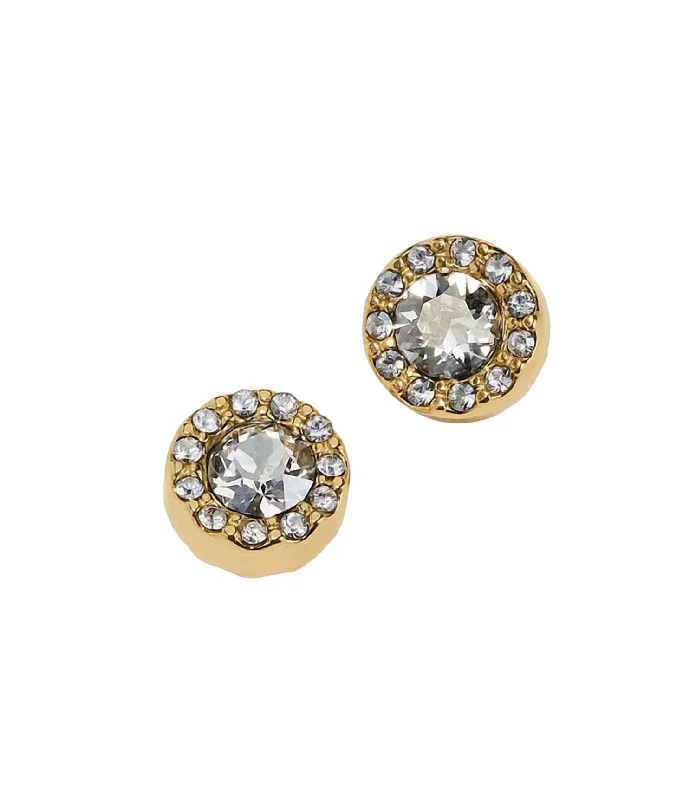 Jewelry Clearance – Final Chance To Save Big Women's Solitaire Post Earrings In Gold Jewelry Clearance – Final Chance To Save Big Women's Solitaire Post Earrings In Gold