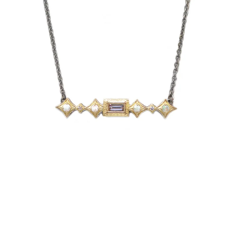Premium Diamond Jewelry For Unforgettable Moments Bar Necklace