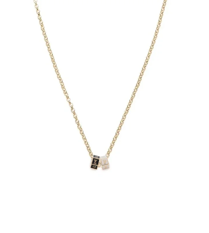 Elegant Jewelry At Unbeatable Offers – Shop Before It's Gone Black & Cream I Love U : Fine Belcher Necklace Elegant Jewelry At Unbeatable Offers – Shop Before It's Gone Black & Cream I Love U : Fine Belcher Necklace