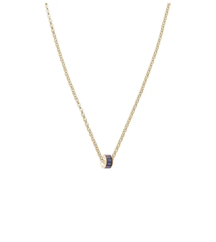 Affordable Gold-Plated Jewelry For Modern Fashion Baguette Blue Sapphire - Love : Heart Beat Fine Belcher Chain Necklace Affordable Gold-Plated Jewelry For Modern Fashion Baguette Blue Sapphire - Love : Heart Beat Fine Belcher Chain Necklace