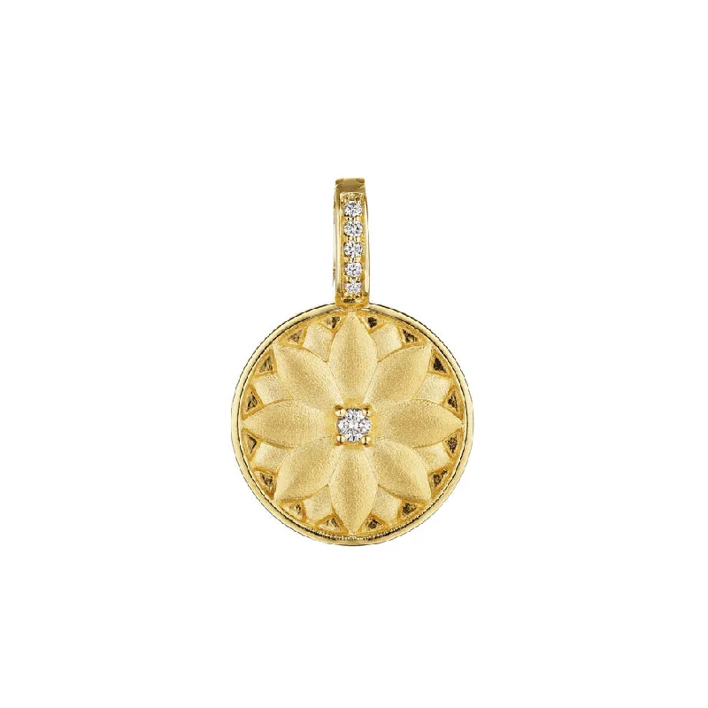 Best Jewelry Deals – Shop Premium Pieces At Great Prices Diamond Lotus Medallion