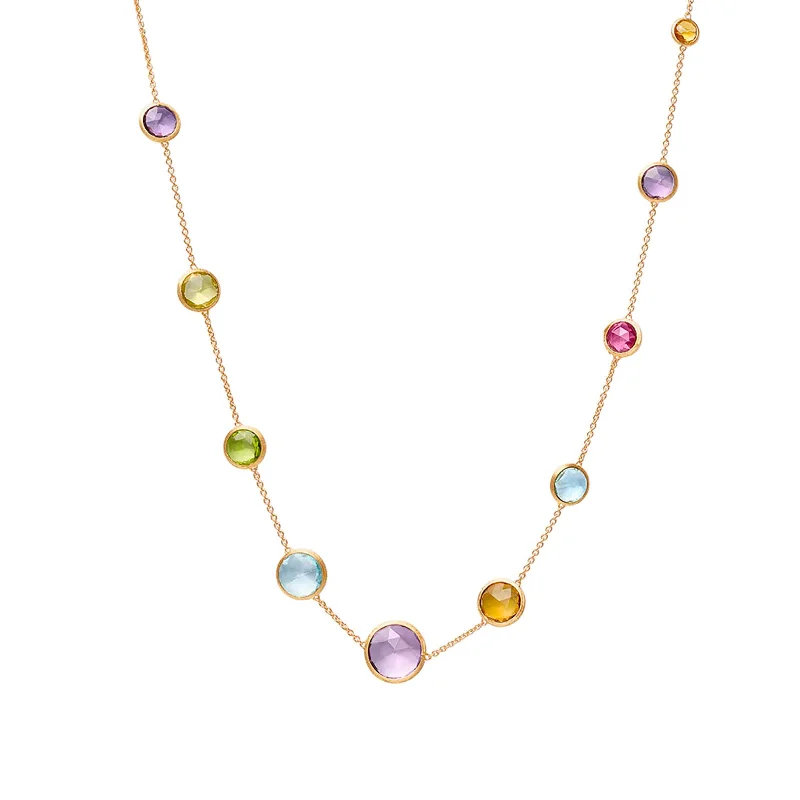 Once-A-Year Jewelry Sale – Grab Your Favorites Now Jaipur Long Gemstone Necklace