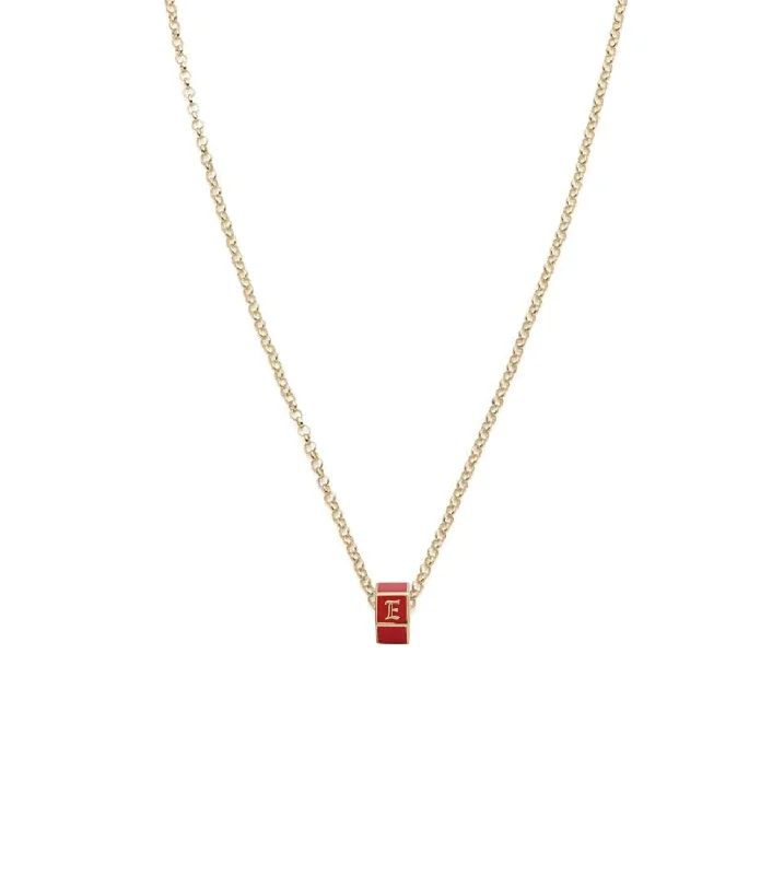 Luxury Jewelry Without The Luxury Price Tag Custom Red Medium Faceted Heart Beat : Fine Belcher Necklace Luxury Jewelry Without The Luxury Price Tag Custom Red Medium Faceted Heart Beat : Fine Belcher Necklace