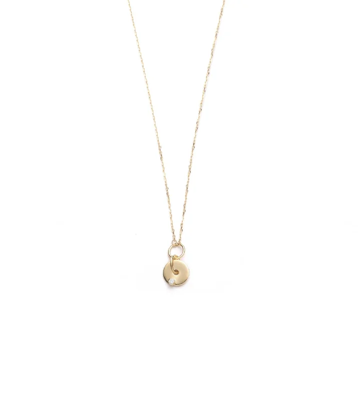 Bestselling Jewelry At Special Promotional Rates Diamond : Symbol Disk Drop Necklace Bestselling Jewelry At Special Promotional Rates Diamond : Symbol Disk Drop Necklace
