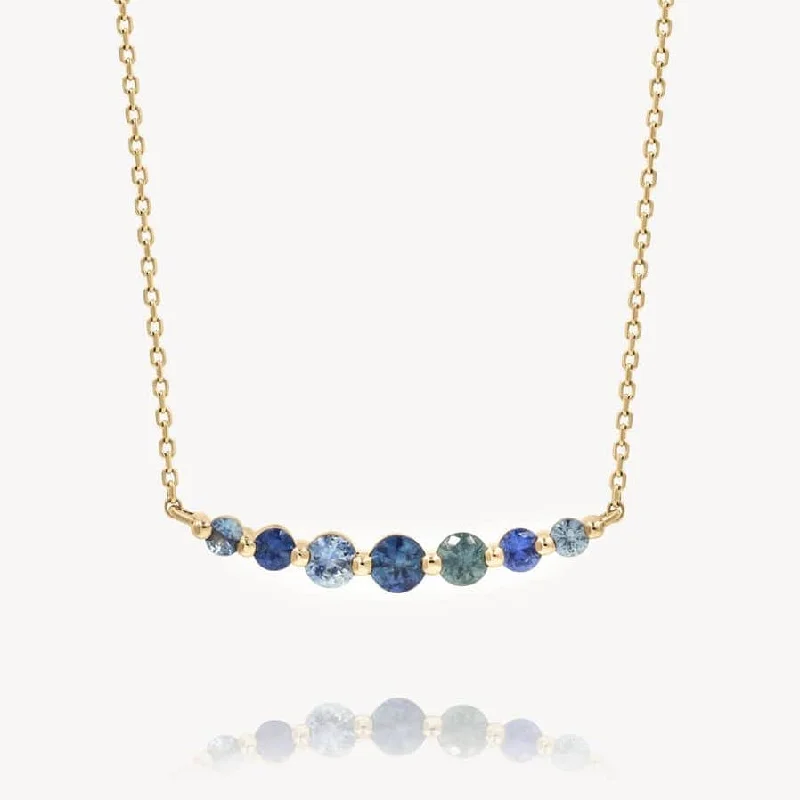 Don't Miss Our Biggest Jewelry Sale Of The Season Floating Montana Sapphire Necklace Don't Miss Our Biggest Jewelry Sale Of The Season Floating Montana Sapphire Necklace