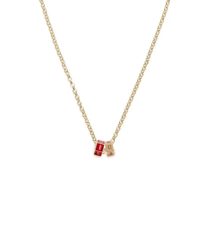 Exclusive Jewelry Bundles At Discounted Rates Gold & Red I Love U : Fine Belcher Necklace Exclusive Jewelry Bundles At Discounted Rates Gold & Red I Love U : Fine Belcher Necklace