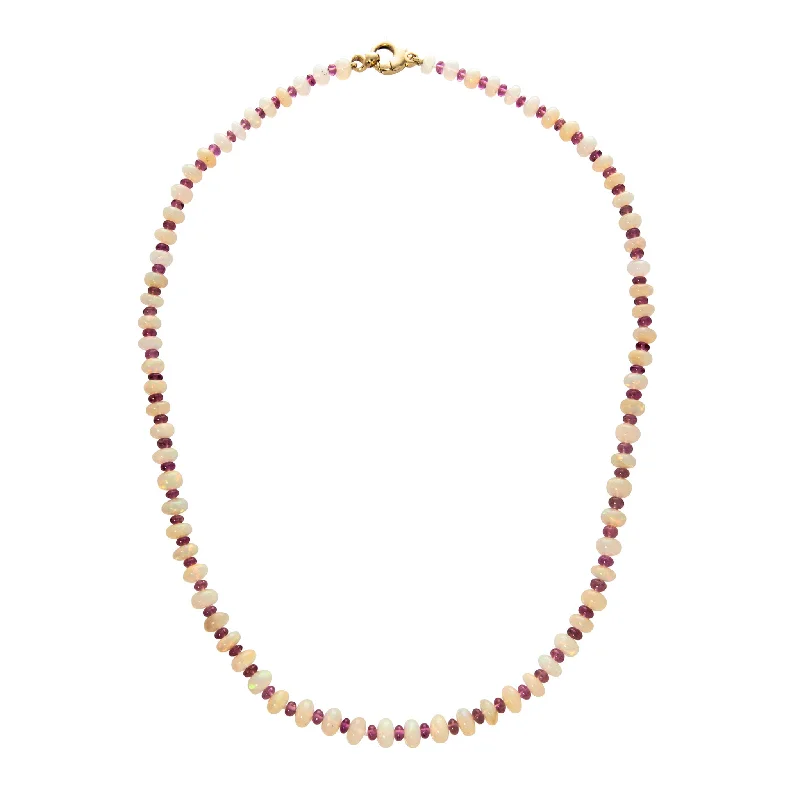 Unlock Unbeatable Jewelry Deals Before They’Re Gone Goshwara Opal & Rubellite Bead 18K Gold Necklace Unlock Unbeatable Jewelry Deals Before They’Re Gone Goshwara Opal & Rubellite Bead 18K Gold Necklace