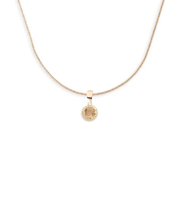 Bohemian-Inspired Jewelry For Free-Spirited Fashion Internal Compass : Champagne Citrine Fine Diamond Cut Curb Necklace Bohemian-Inspired Jewelry For Free-Spirited Fashion Internal Compass : Champagne Citrine Fine Diamond Cut Curb Necklace