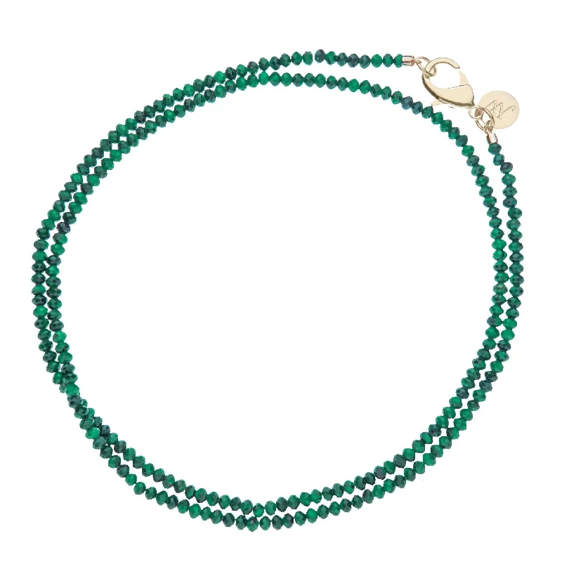 Seasonal Jewelry Sale – Upgrade Your Style Today Jane Win Double Wrap Diamond-Cut Malachite Beaded Necklace Seasonal Jewelry Sale – Upgrade Your Style Today Jane Win Double Wrap Diamond-Cut Malachite Beaded Necklace