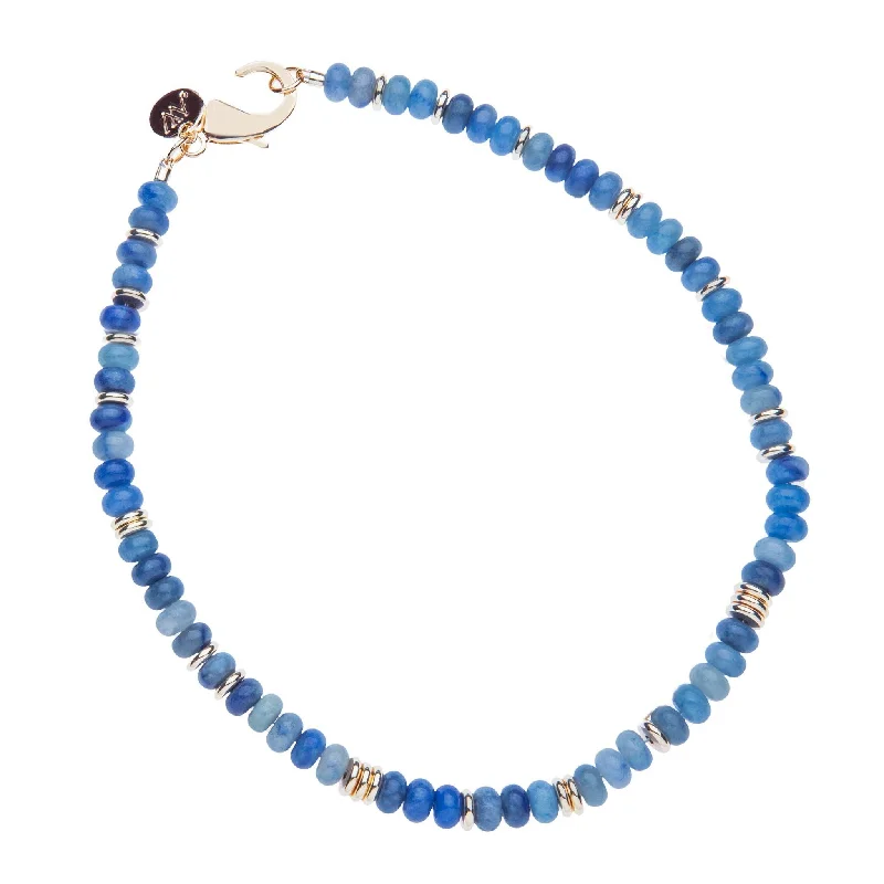 Flash Sale On Exquisite Jewelry – Don't Miss Out Jane Win Kyanite Gumdrop Beaded Necklace