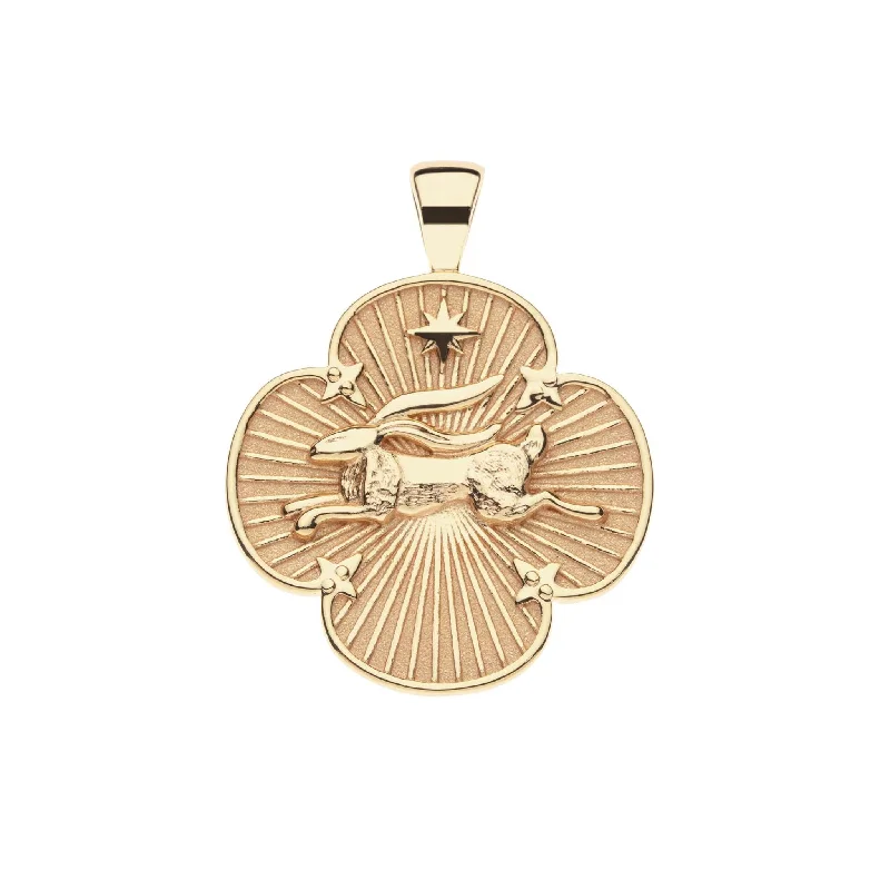 Shop Trending Jewelry With Exclusive Savings Jane Win LUCKY Rabbit Quatrefoil Pendant Necklace Shop Trending Jewelry With Exclusive Savings Jane Win LUCKY Rabbit Quatrefoil Pendant Necklace