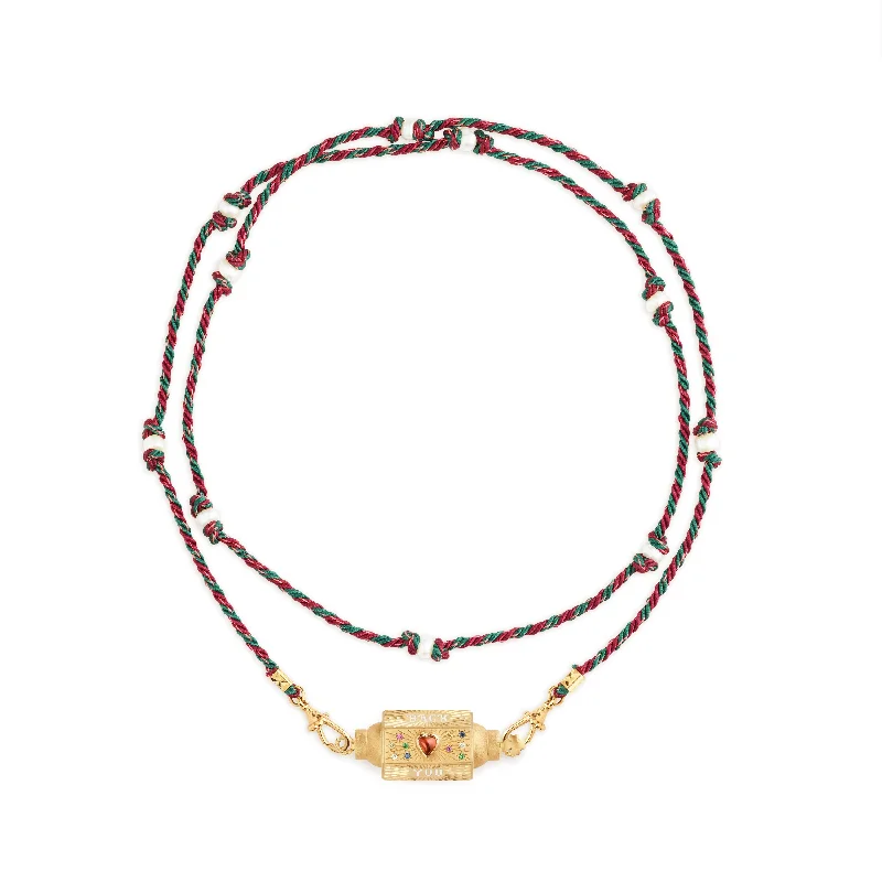 Last Chance To Grab Your Favorite Jewelry At A Discount Multi-Stone Love You Barrel Locket Necklace Last Chance To Grab Your Favorite Jewelry At A Discount Multi-Stone Love You Barrel Locket Necklace