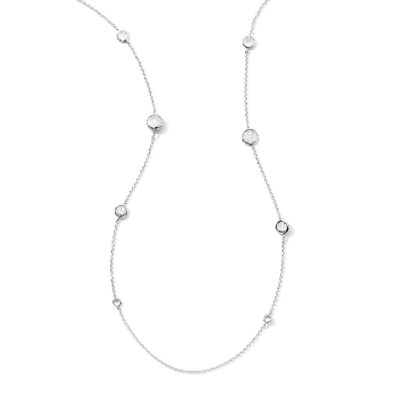 Personalized Jewelry Sale – Unique Gifts At Low Prices Rock Candy Clear Quartz Station Necklace Personalized Jewelry Sale – Unique Gifts At Low Prices Rock Candy Clear Quartz Station Necklace