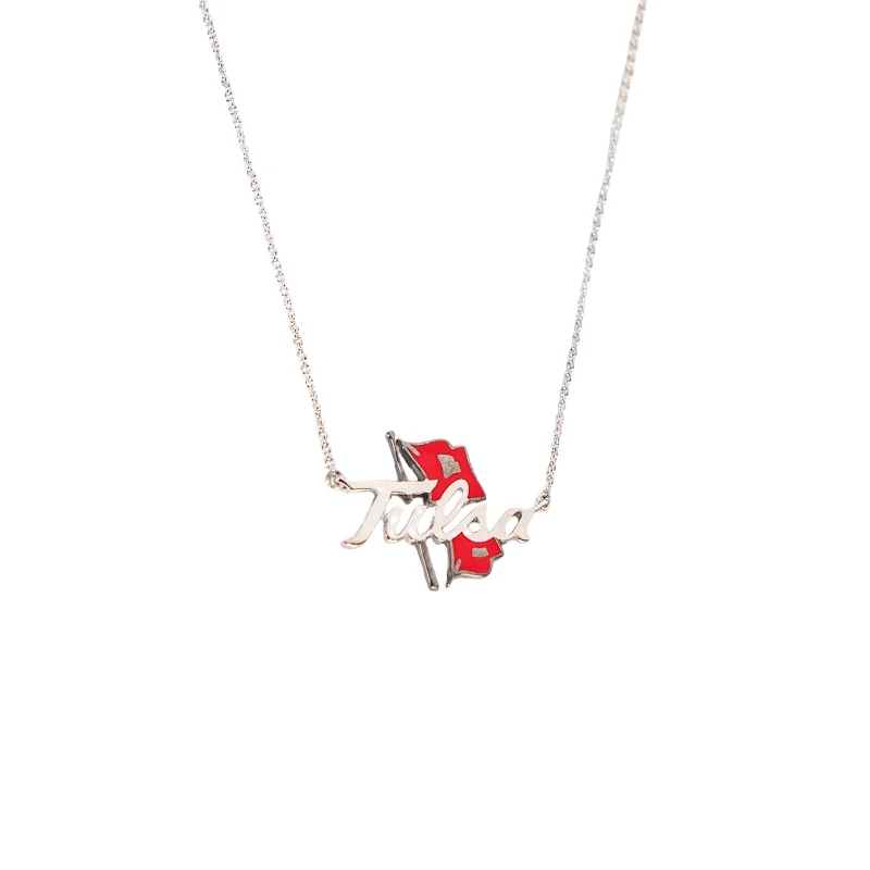Discounted Jewelry For A Glamorous Look TU Necklace with Red Enamel
