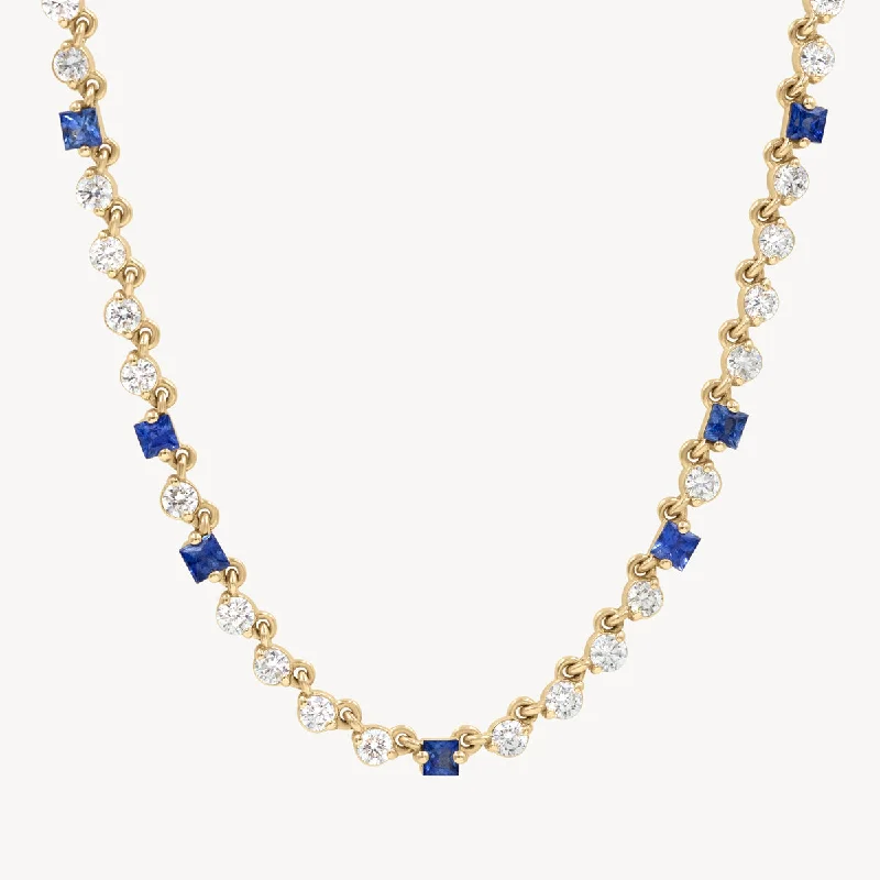 Luxury Jewelry Now At Special Promotional Rates Wrapped in Sapphires and Diamonds Necklace Luxury Jewelry Now At Special Promotional Rates Wrapped in Sapphires and Diamonds Necklace