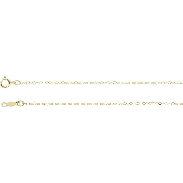Jewelry Sale Bonanza – Grab Your Sparkle Now 14k Gold Chain - 16"
