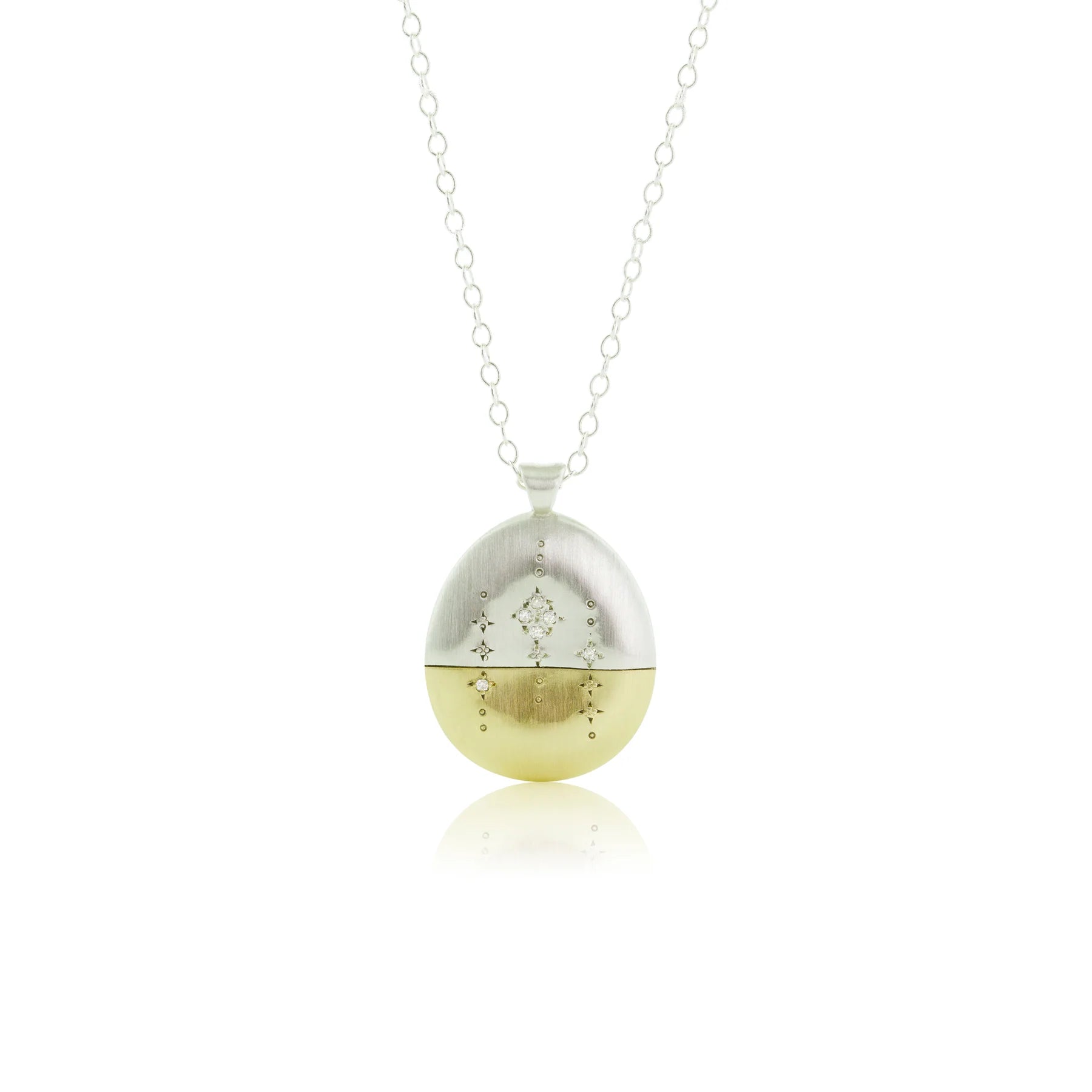 Jewelry Deals That Outshine The Rest Horizon Drop Pendant Necklace -18ky, Sterling Silver + Diamonds Jewelry Deals That Outshine The Rest Horizon Drop Pendant Necklace -18ky, Sterling Silver + Diamonds