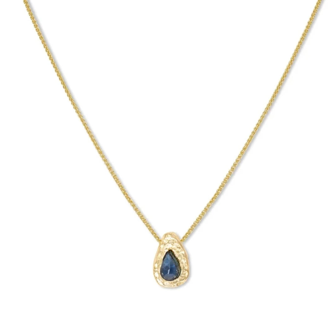 Affordable Elegance – Special Jewelry Sale Now Live Teardrop Slider Necklace - 18k Gold + Blue Sapphire Affordable Elegance – Special Jewelry Sale Now Live Teardrop Slider Necklace - 18k Gold + Blue Sapphire