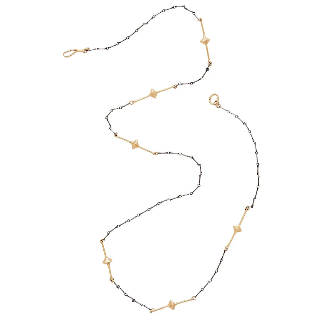 Upgrade Your Jewelry Collection For Less Viking Chain Necklace - Bronze + Sterling Silver