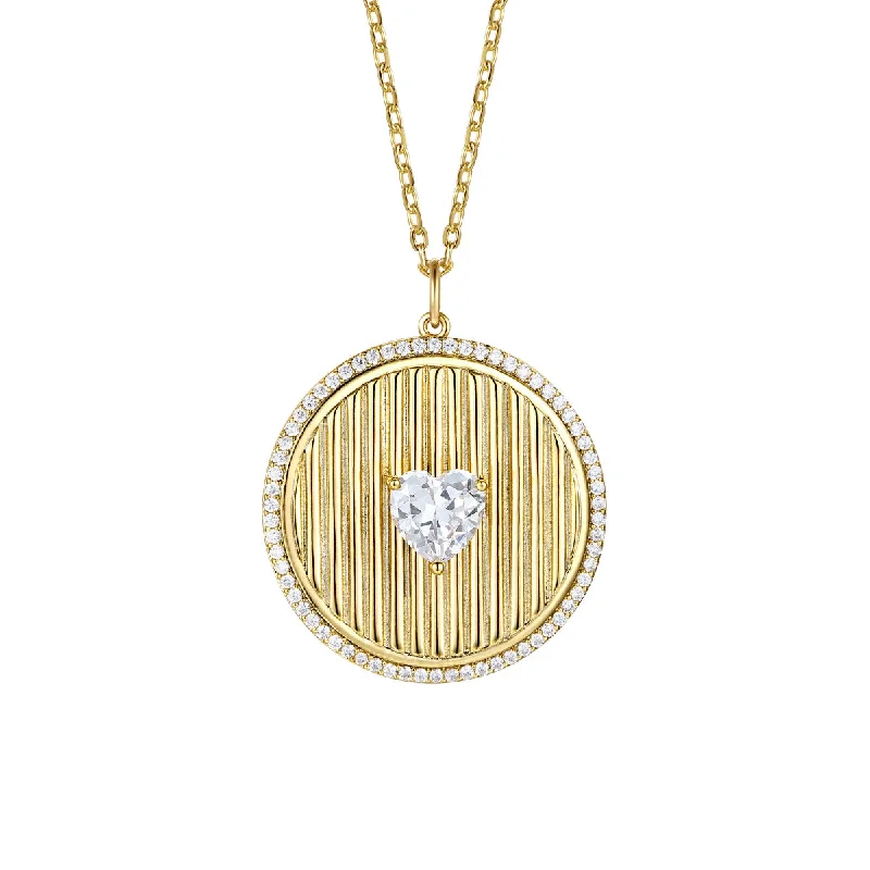 Shop High-Quality Jewelry At Jaw-Dropping Discounts Marie Heart Medallion Pendant Necklace Shop High-Quality Jewelry At Jaw-Dropping Discounts Marie Heart Medallion Pendant Necklace