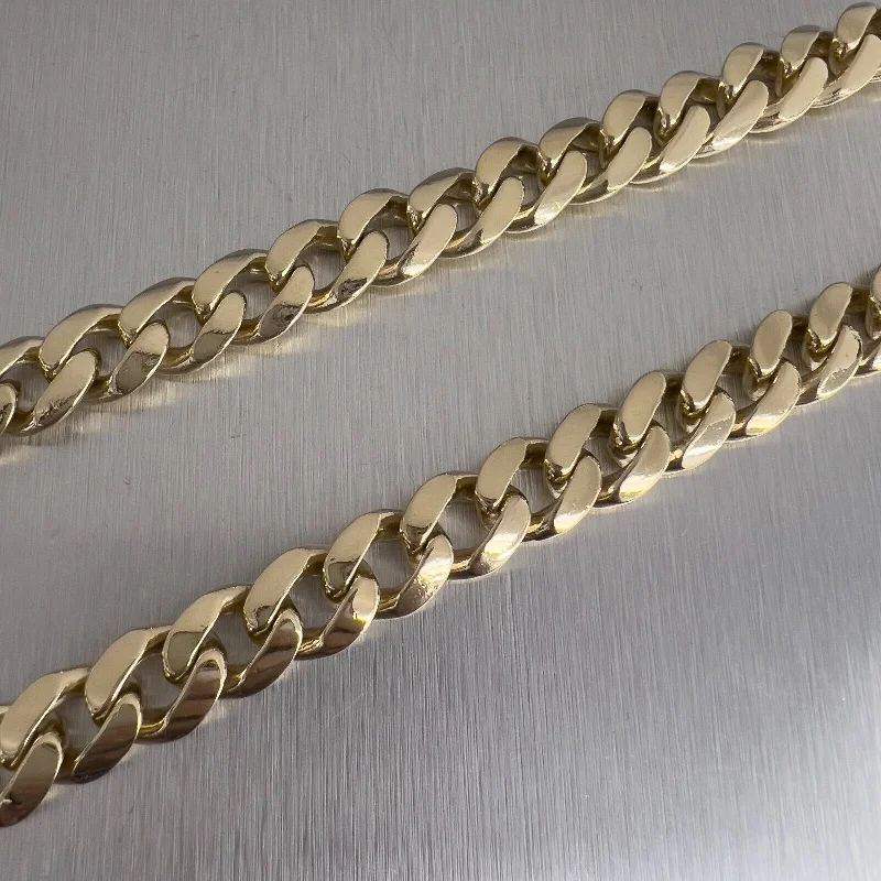 Elegant Jewelry, Exclusive Prices – Shop Now 14k Yellow Gold Miami Cuban Link 11.00mm Chain Necklace 196.9g 24.5" HEAVY Elegant Jewelry, Exclusive Prices – Shop Now 14k Yellow Gold Miami Cuban Link 11.00mm Chain Necklace 196.9g 24.5" HEAVY
