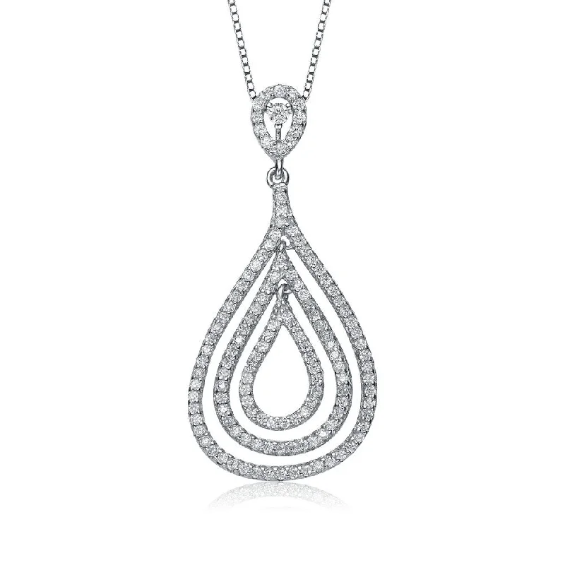 Jewelry Deals That Sparkle – Shop Today Constance Multi Halo Pendant Necklace