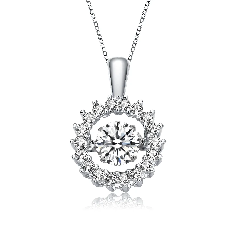 Celebrate With Sparkle – Jewelry Sale Now Live Marie Soleil Halo Pendant Necklace