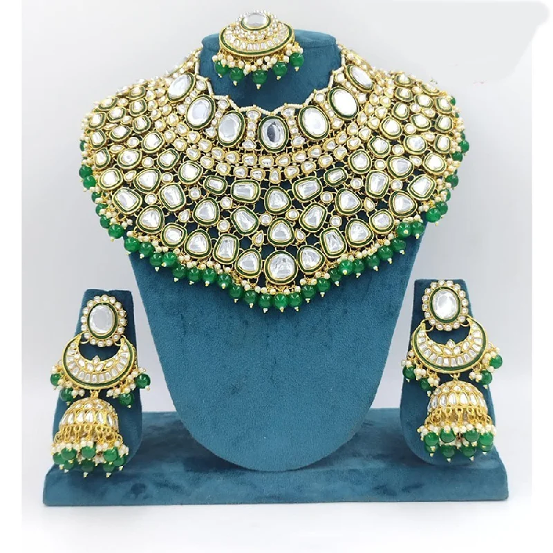 Your Perfect Accessory Now At The Best Price Akruti Collection Gold Plated Kundan Stone And Pearl Choker Necklace Set Your Perfect Accessory Now At The Best Price Akruti Collection Gold Plated Kundan Stone And Pearl Choker Necklace Set