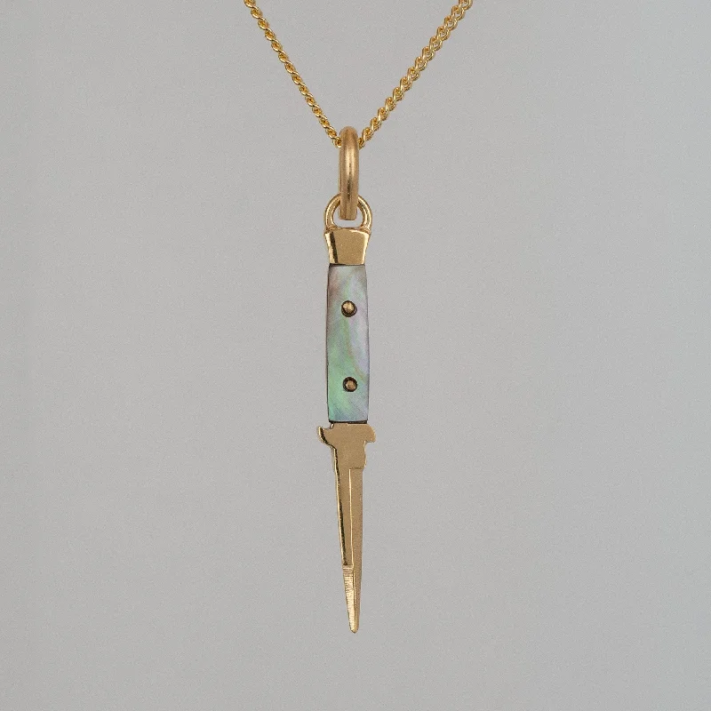 Shop Trending Jewelry With Exclusive Savings Black Mother of Pearl Cut a Bitch