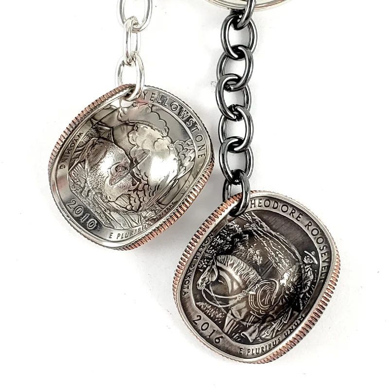 Timeless Elegance, Temporary Discounts – Act Fast National Park Quarter Cowboy Hat Coin Keychain Timeless Elegance, Temporary Discounts – Act Fast National Park Quarter Cowboy Hat Coin Keychain