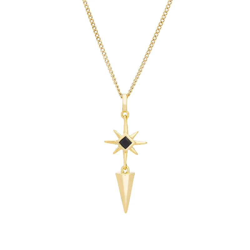 Unlock Unbeatable Jewelry Deals Before They’Re Gone Lyra Necklace - Black