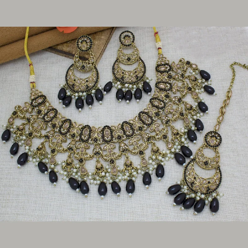Luxury Meets Affordability – Jewelry Sale Live Now Manisha Jewellery Gold Plated Crystal Stone And Beads Necklace Set Luxury Meets Affordability – Jewelry Sale Live Now Manisha Jewellery Gold Plated Crystal Stone And Beads Necklace Set