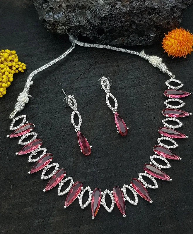 Seasonal Jewelry Clearance – Best Styles At The Lowest Prices Premium Sayara Collection victorian polish Ruby and CZ Necklace Set Seasonal Jewelry Clearance – Best Styles At The Lowest Prices Premium Sayara Collection victorian polish Ruby and CZ Necklace Set